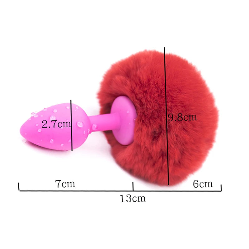 Fox Tail Anal Plug Toy