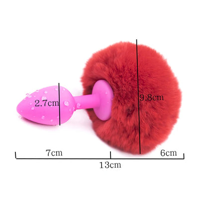 Fox Tail Anal Plug Toy