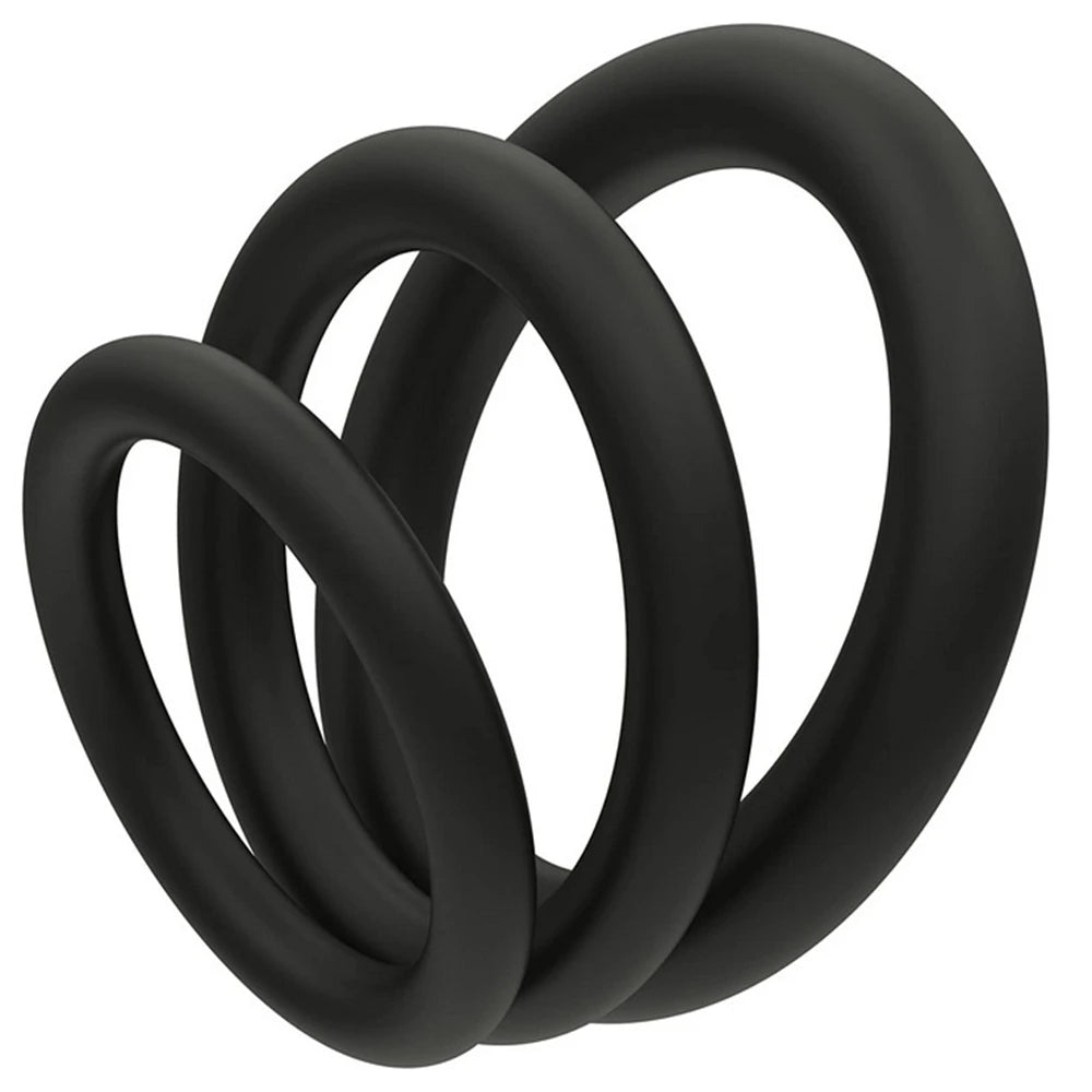 3-Piece Erection Enhancer Rings