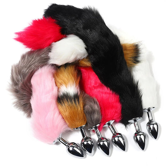 Fox Tail Anal Plug Toy