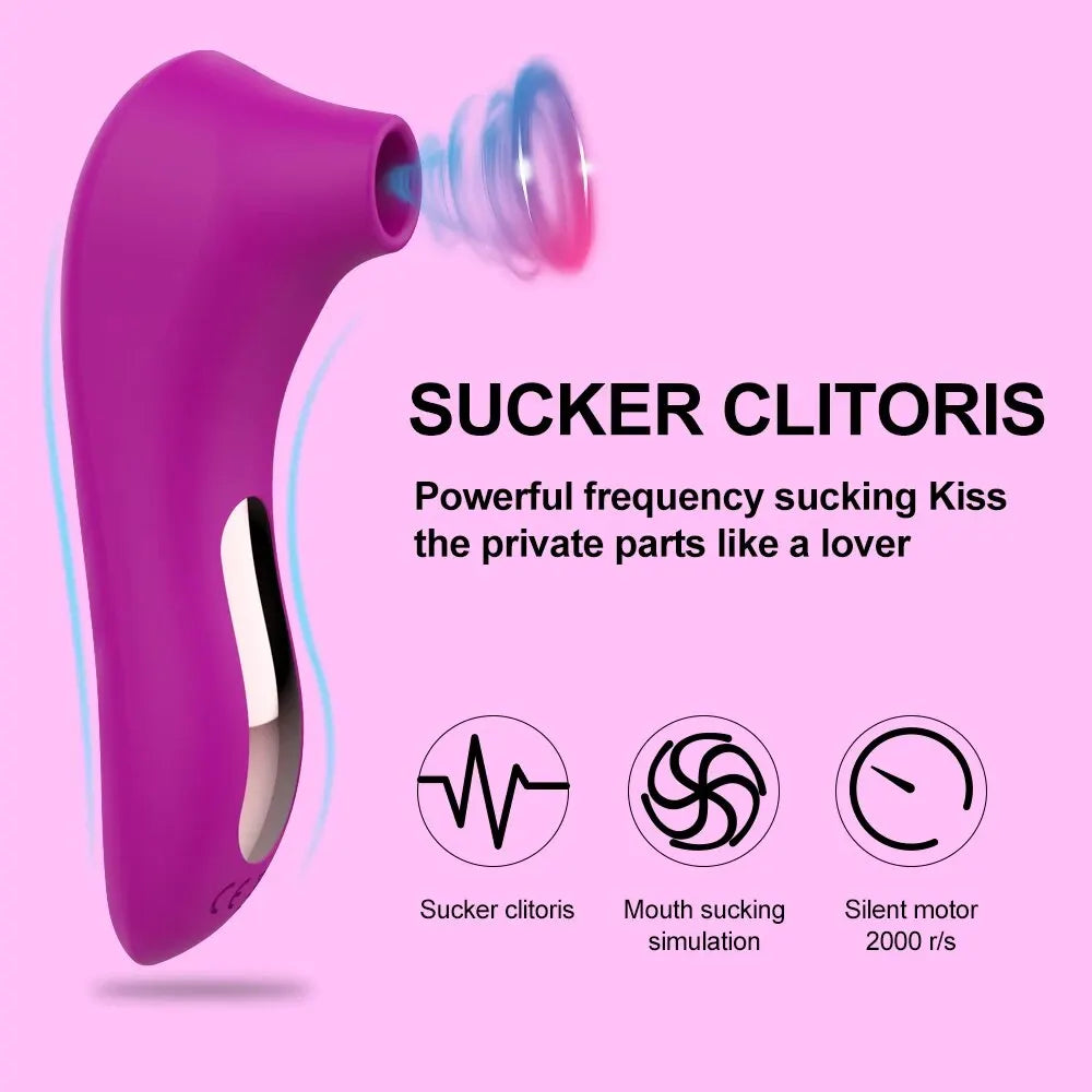 Intense Pleasure Sucker Vibrator