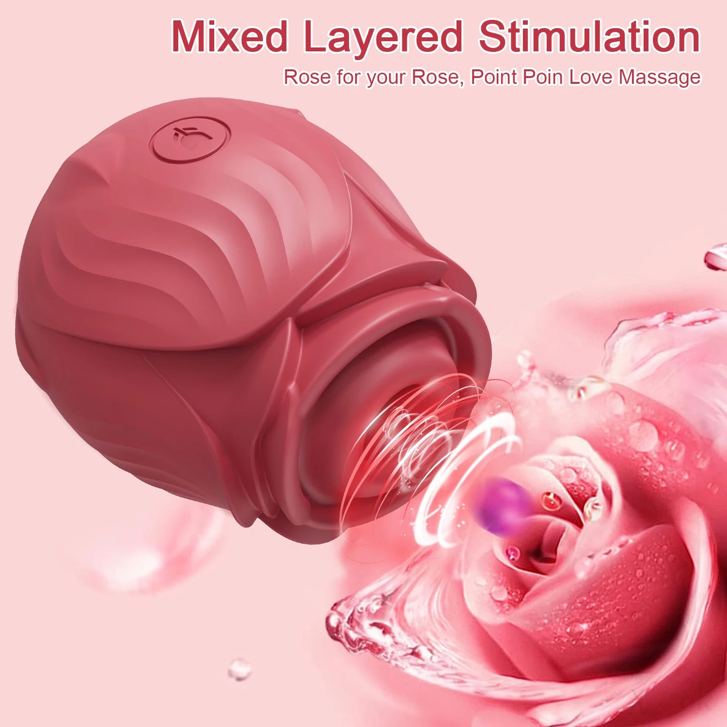 Rose Clitoral & G-Spot Stimulator