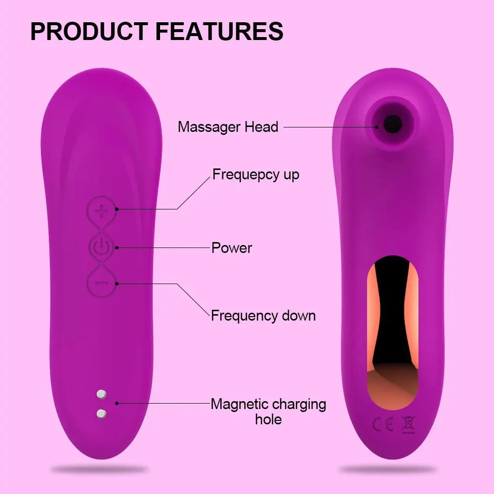 Intense Pleasure Sucker Vibrator