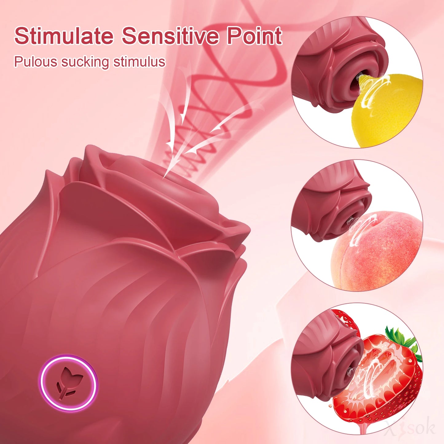 Rose Clitoral & G-Spot Stimulator