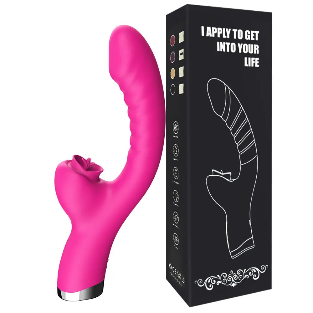 Dual Action Vibrating Tongue Toy